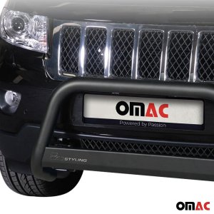 Jeep Grand Cherokee Bull Bar - Omac - Steel 1Pc - Black - '11-'14